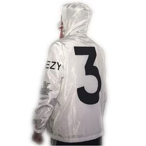 Kanye West Y3 Yeezus Season 3 Windbreaker Hip Hop Outwear Sz L Hoodie Minimalist